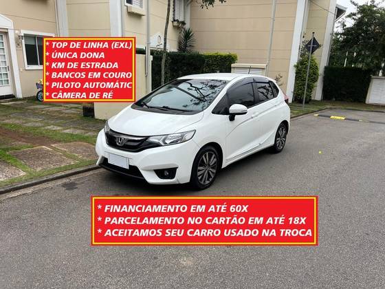 HONDA FIT 1.5 EXL 16V FLEX 4P AUTOMÁTICO